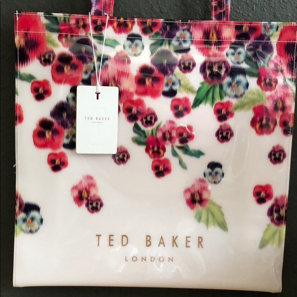 TED BAKER Large Scatter Pansy Icon Tote